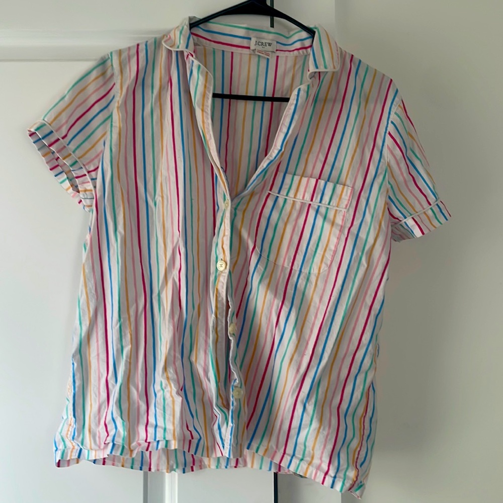 J Crew Short Sleeve Shirt
